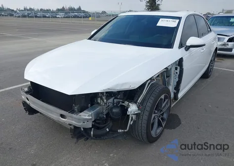 2019 Audi A4 40 Premium/40 Titanium Premium from USA, damaged, VIN WAUGMAF45KN017575